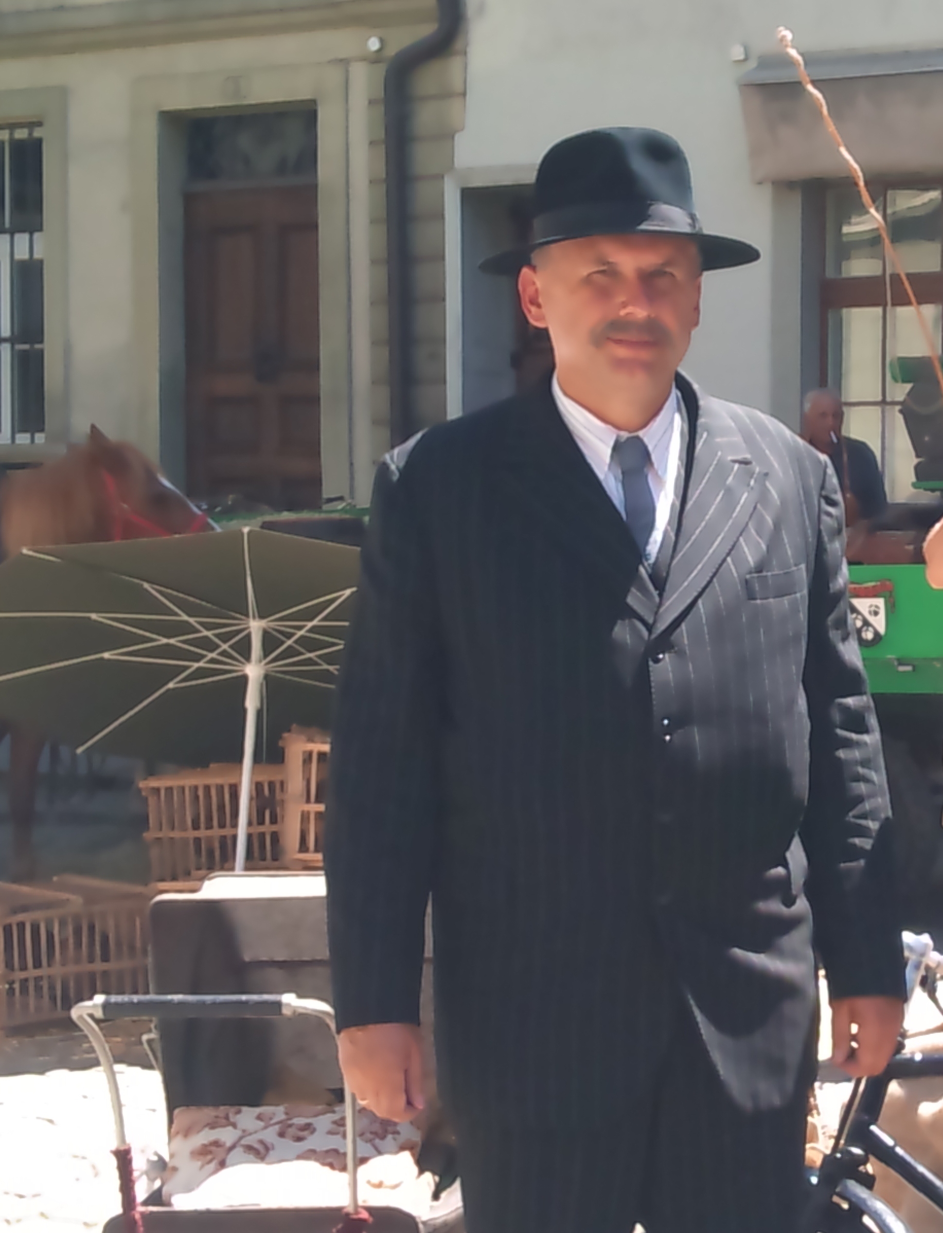 Beim Dreh zum neuen Dällebach-Film